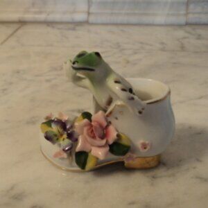 vintage shoe figurine